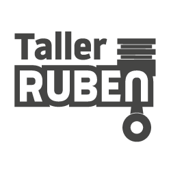 Logo a una tinta de Taller Ruben.