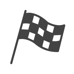 Bandera Icona de la bandera de "start".